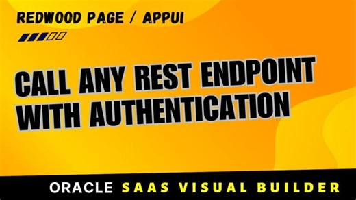 Oracle VBCS: Calling External REST Endpoints with Authentication | BEENUM LEARNING posted on the topic | LinkedIn