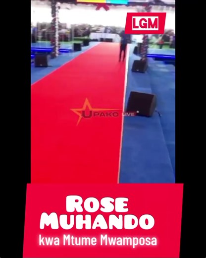 Rose Muhando Live Performance at Mtume Mwamposa