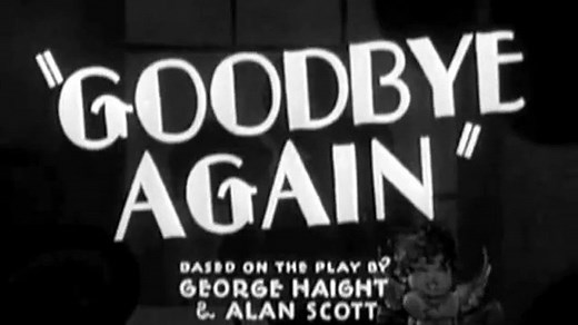 Goodbye Again (1933) | Full Movie | Joan Blondell, Warren William