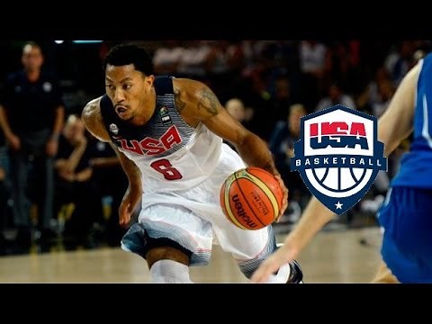 Derrick Rose Team USA Offense Highlights (2014) - EXPLOSIVE!