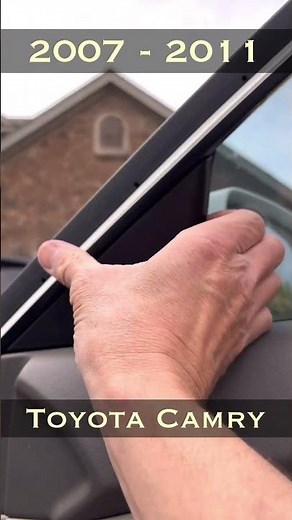 How To Remove Door Card 2007 - 2012 Camry