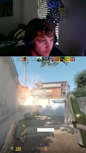 GOOD CS PHYSICS | TWITCH.TV/YKCNA #cs2 #shorts