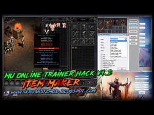 MU Online Trainer Hack v1.3 - Item Maker