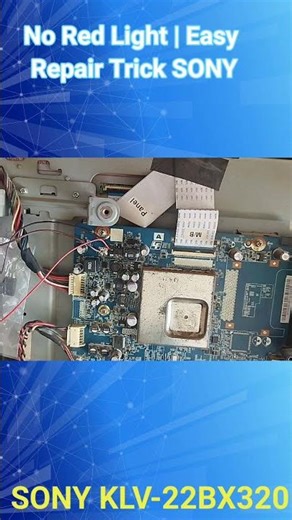 Sony LED TV Dead – No Red Light #shorts