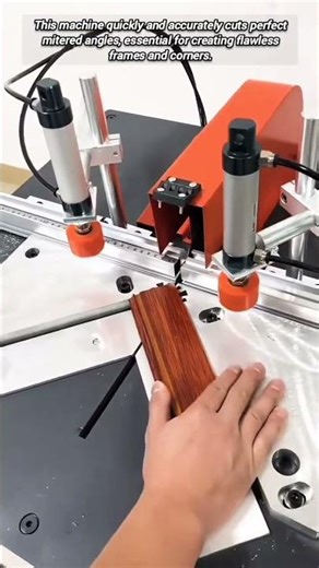 The art of precise angle-cutting machinery.