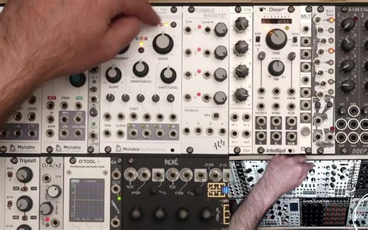 Mutable Instruments Tides v2 合成器模块演示