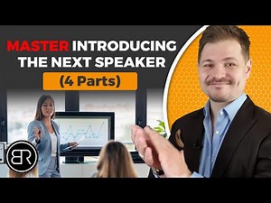 How to Introduce the NEXT Speaker in a Group Presentation