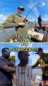🇦🇺 Vs 🇺🇸 Who’s the Better Barramundi Fisherman? Outdoor Boys #bushcraft #fishing #barramundi #outbackaustralia #swamp | Outback Boys