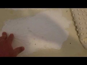 Bathtub Repair with Flex Seal.