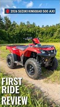 2026 Suzuki KingQuad 500AXi – The QUAD That Changes EVERYTHING! 😱💥 Best Price & Full Review!”