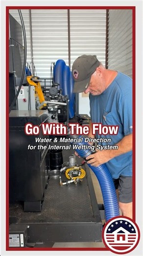 Make Sure Your Internal Wetting System is Connected Properly