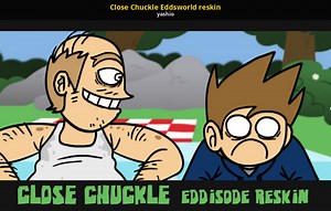 Close Chuckle Eddsworld reskin Mod for Friday Night Funkin' | FNF Mods