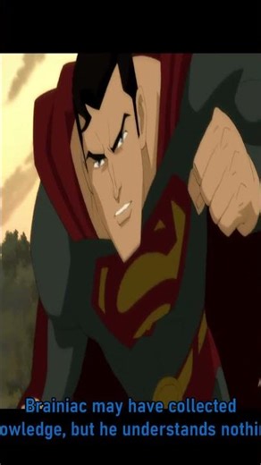 Superman Destroys Brainiac in Swamp Battle 🌪️ | Superman Unbound #Shorts