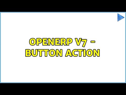 OpenERP V7 - Button Action (2 Solutions!!)