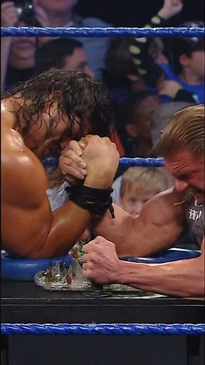The Great Khali faced Triple H in the MOST DANGEROUS arm wrestling matchup! 😧