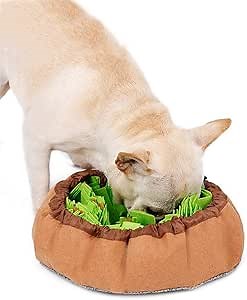 Coppthinktu Snuffle Mat for Dogs - Durable Dog Nosework Mat, Encourages Natural Foraging Skills Dog Feeding Mats - Dog Smell Training Mat Nose Work Blanket