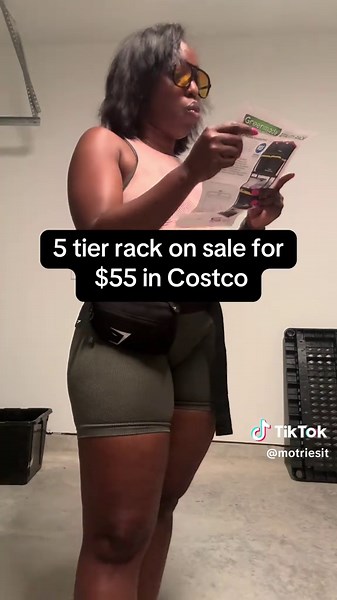 5 Tier Garage Organization Shelf from Costco