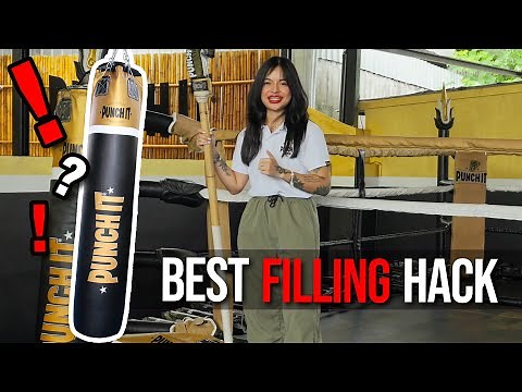 Best Way to Fill a Boxing Bag? (Don't Use Sand!)