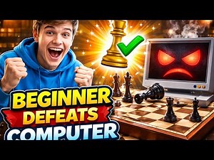Beginner Beats Computer in Chess Unbelievable Game