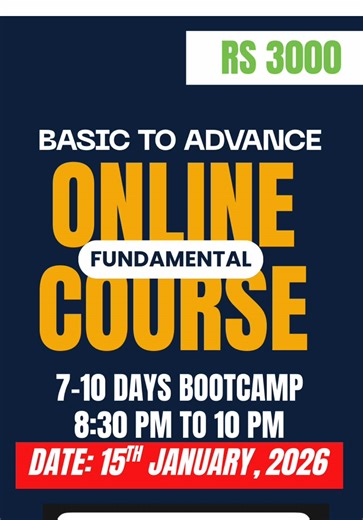 Fundamental Analysis Bootcamp Begins January 15, 2026