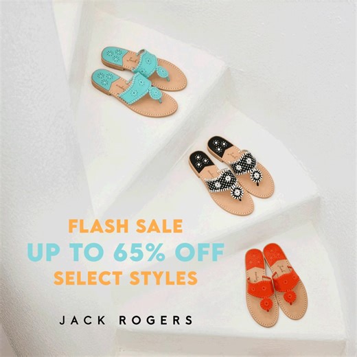 Shop the Jack Rogers® Flash Sale! Up to 65% Off select styles! | Jack Rogers