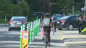 Video shows violent case of road rage between driver and cyclist in Montreal