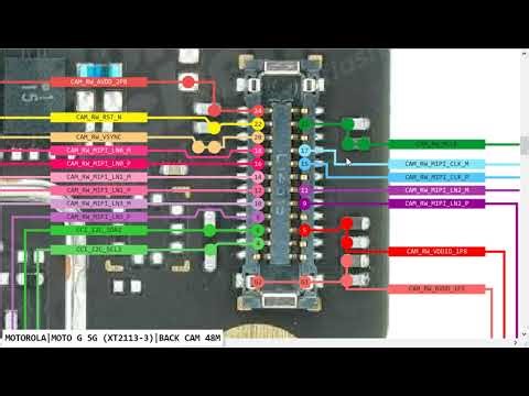 MotoRola Moto G 5G XT2113 BACK CAMERA Problem Not working Error Not Open Problem Hardware Solution #