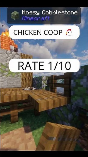 CHICKEN COOP IN MINECRAFT 🐔