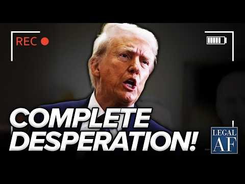 Trump RUSHES Desperate Scheme to SAVE HIM from DEMISE