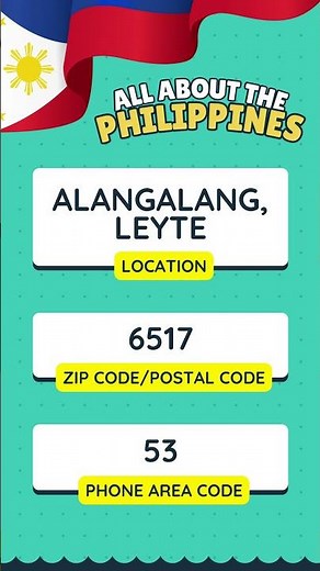 Alangalang, Leyte | ZIP Code and Area Code #ZIPCode #AreaCode #PhilippineZIPCode