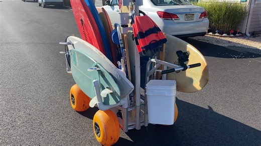 Don’t put off your dream beach cart for another season. Come get a customized Angler's Fish N Mate beach cart | Shore and More General Store