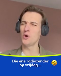 En dan heb je ons: de radiozender waar je lekker non-stop muziek kan luisteren... 🤣 | Sky Radio