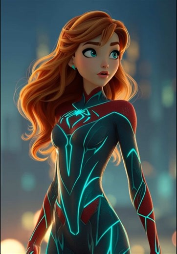 Spider-Man Princess: A Unique Disney Fusion Experience