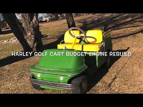 1976 Harley Golf Cart Budget Engine Rebuild