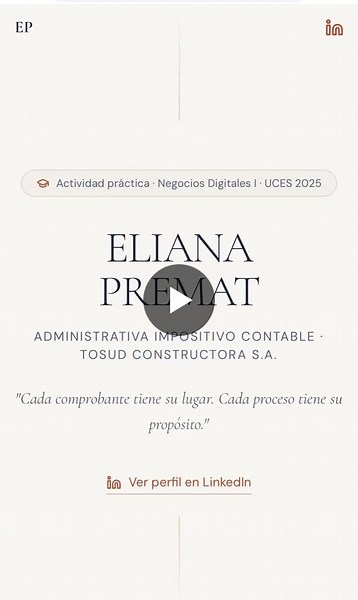 #negociosdigitales #uces #direcciondenegocios #marketingdigital #desarrolloprofesional #contabilidad #tosudconstructora | Eliana Premat
