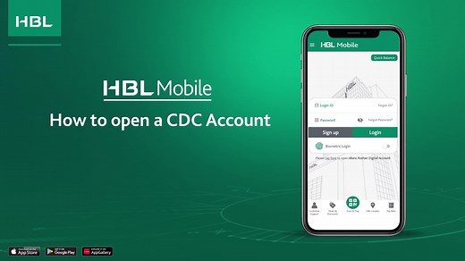 7.5K views · 173 reactions | Did you know that RDA customers can open a CDC Account on the HBL Mobile app in just a few steps? Simply login to HBL Mobile to open your CDC Account now! Download now: www.hbl.com/m #HBL #HBLMobile #CDCAccountOpening | HBL | Facebook