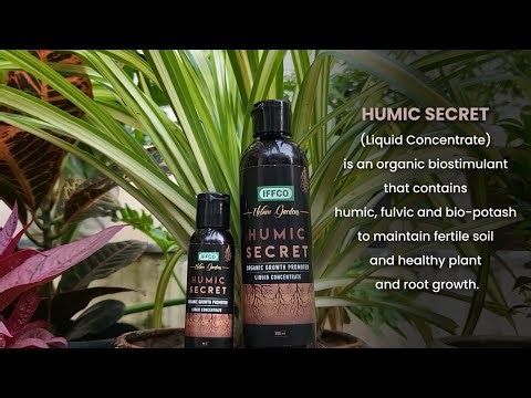 Introducing Humic Secret (Liquid Concentrate) for Fertile Soil and Better Plant and Root Growth