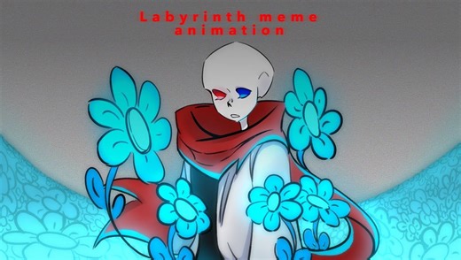 【搬运/MEME】Labyrinth meme animation| | !undertale! | | Error! Sans||Geno! Sans