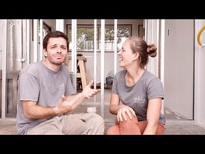 Tiny Shipping Container House Bathroom 🛁 Part 1 #075