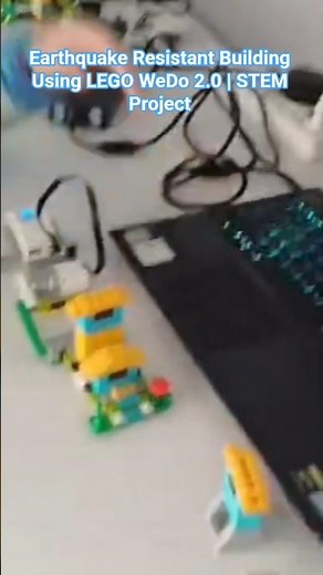 Earthquake Resistant Building Using LEGO WeDo 2.0 | STEM Project