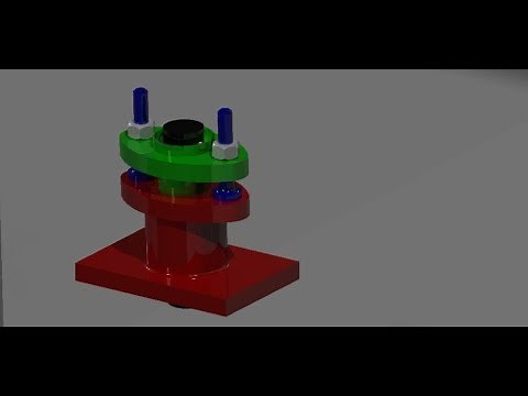 Gland Stuffing Box | Creo | part Design And Assembly