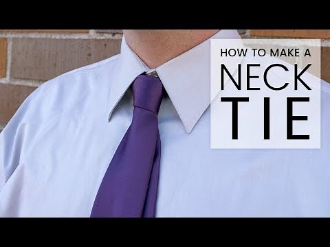 How to Make a Necktie