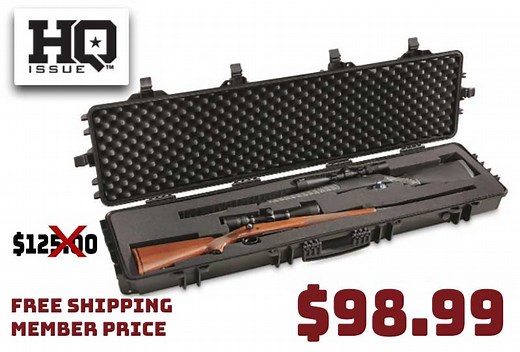 HQ ISSUE Large Double Carry Gun Case $98.99 FREE SHIPPING