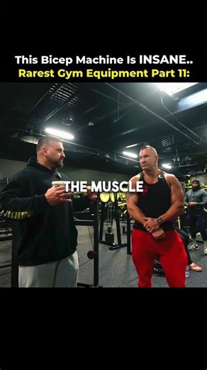 This Bicep Machine Is So Rare… @StevenHarvalias