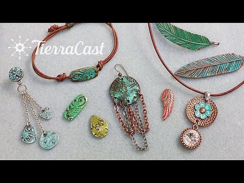 Adding Color to TierraCast Metal - Jewelry Making Demo