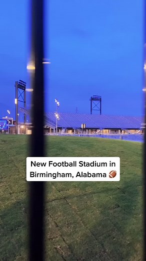 Can’t wait till football is being played in this stadium 🔥 #birmingham #205 #alabama #rolltide #football