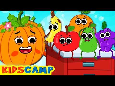 Five Cute Fruits | KidsCamp Nursery Rhymes And Kids Songs