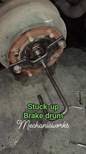 Stuck-up Brake Drum Fabricated puller #fabricatedpuller #diypuller #mechanicwork | Michael Morris Blog