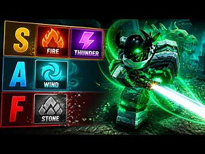 ROBLOX |♦| Broken Blade BEST Element Tier List (Fire vs Thunder META Guide 2026)