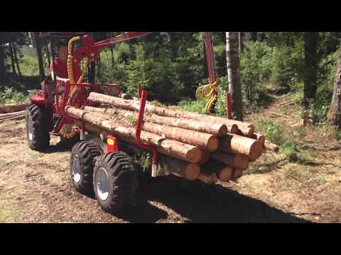 Mini-Forwarder auf der Elmia Wood 2013